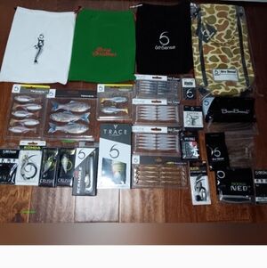 6th Sense Fishing Lure Lot Bags Lures Hooks Weights See Discription NIP